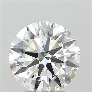 Picture of Lab Grown Diamond 3.04 Carats, Round with Ideal Cut, F Color, VVS2 Clarity and Certified by IGI