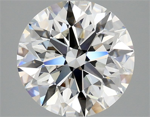 Picture of Lab Grown Diamond 3.08 Carats, Round with Excellent Cut, F Color, VVS2 Clarity and Certified by IGI