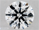 Natural Diamond 0.50 Carats, Round with Very Good Cut, D Color, SI1 Clarity and Certified by GIA