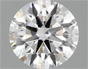Del inventario de diamantes de laboratorio, 2.10 quilates, Redondo , Color E, claridad VVS2 y certificado IGI