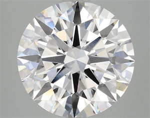 Picture of Lab Grown Diamond 5.08 Carats, Round with Ideal Cut, D Color, VVS2 Clarity and Certified by IGI