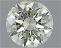 Natural Diamond 1.50 Carats, Round with Excellent Cut, M Color, SI1 Clarity and Certified by GIA