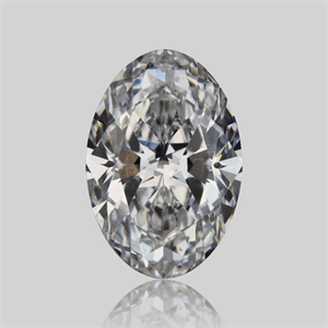 Picture of Natural Diamond 1.01 Carats, Oval with  Cut, D Color, SI1 Clarity and Certified by GIA
