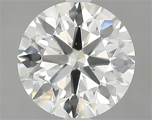Picture of Lab Grown Diamond 2.38 Carats, Round with Ideal Cut, J Color, VS2 Clarity and Certified by IGI