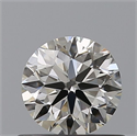 Natural Diamond 0.50 Carats, Round with Excellent Cut, H Color, IF Clarity and Certified by IGI