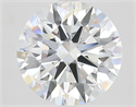 Lab Grown Diamond 5.10 Carats, Round with Ideal Cut, E Color, VVS2 Clarity and Certified by IGI