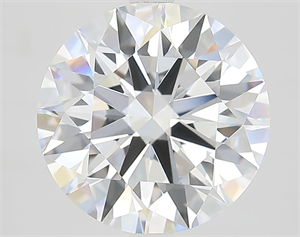 Picture of Lab Grown Diamond 5.10 Carats, Round with Ideal Cut, E Color, VVS2 Clarity and Certified by IGI