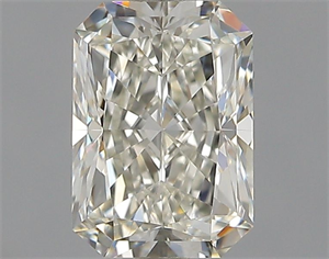 Picture of Natural Diamond 0.80 Carats, Radiant with  Cut, J Color, IF Clarity and Certified by GIA