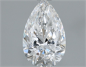 Diamante Natural 0.71 quilates, De pera , Color E, claridad VS1 y certificado GIA