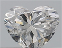 Natural Diamond 0.30 Carats, Heart with  Cut, E Color, SI1 Clarity and Certified by GIA