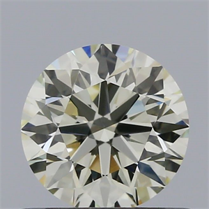 Picture of Natural Diamond 0.61 Carats, Round with Excellent Cut, M Color, VVS2 Clarity and Certified by IGI