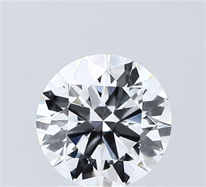 Picture of Lab Grown Diamond 1.50 Carats, Round with Excellent Cut, D Color, VVS2 Clarity and Certified by IGI