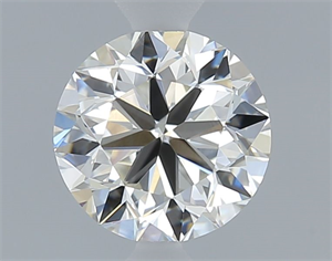 Picture of Natural Diamond 0.71 Carats, Round with Very Good Cut, J Color, VVS1 Clarity and Certified by GIA