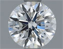 Natural Diamond 0.50 Carats, Round with Very Good Cut, F Color, VS1 Clarity and Certified by GIA