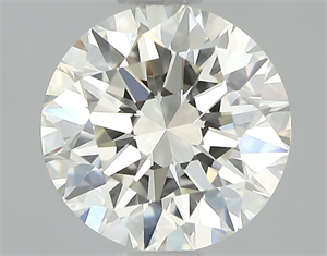 Picture of Natural Diamond 0.70 Carats, Round with Excellent Cut, K Color, VVS1 Clarity and Certified by GIA