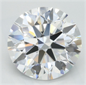 Del inventario de diamantes de laboratorio, 3.53 quilates, Redondo , Color D, claridad VVS1 y certificado GIA