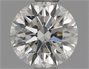 Natural Diamond 0.70 Carats, Round with Excellent Cut, I Color, VS1 Clarity and Certified by IGI