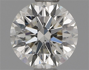 Picture of Natural Diamond 0.70 Carats, Round with Excellent Cut, I Color, VS1 Clarity and Certified by IGI