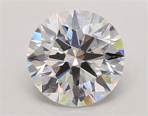 Picture of Lab Grown Diamond 3.04 Carats, Round with Ideal Cut, E Color, VVS2 Clarity and Certified by IGI