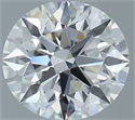 Diamante Natural 2.71 quilates, Redondo , Color E, claridad SI1 y certificado GIA