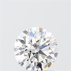 Picture of Lab Grown Diamond 1.07 Carats, Round with Ideal Cut, D Color, VS1 Clarity and Certified by IGI