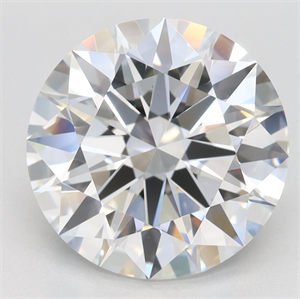 Picture of Lab Grown Diamond 4.71 Carats, Round with Ideal Cut, D Color, VVS1 Clarity and Certified by IGI