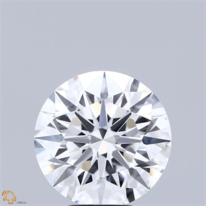 Picture of Lab Grown Diamond 5.28 Carats, Round with Ideal Cut, E Color, VVS1 Clarity and Certified by IGI