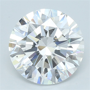 Picture of Lab Grown Diamond 9.09 Carats, Round with Ideal Cut, E Color, VS2 Clarity and Certified by IGI