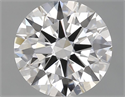 Lab Grown Diamond 1.01 Carats, Round with Excellent Cut, D Color, SI1 Clarity and Certified by GIA