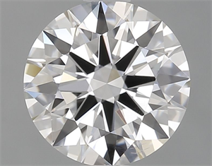 Picture of Lab Grown Diamond 1.01 Carats, Round with Excellent Cut, D Color, SI1 Clarity and Certified by GIA
