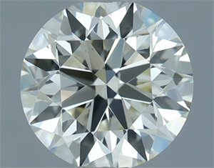 Foto Diamante Natural 0.90 quilates, Redondo , Color K, claridad VVS2 y certificado IGI de