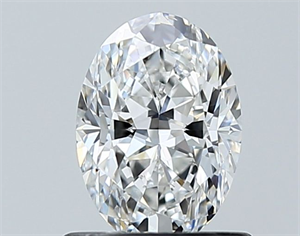 Foto Diamante Natural 0.80 quilates, Ovalado , Color E, claridad VS1 y certificado GIA de