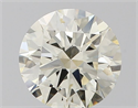 Diamante Natural 0.75 quilates, Redondo , Color J, claridad VS1 y certificado IGI