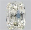 Diamante Natural 3.01 quilates, Del cojín , Color L, claridad SI2 y certificado GIA