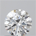 Diamante Natural 0.51 quilates, Redondo , Color F, claridad VS1 y certificado GIA