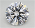 Lab Grown Diamond 2.20 Carats, Round with Excellent Cut, E Color, VVS2 Clarity and Certified by GIA