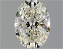 Diamante Natural 1.05 quilates, Ovalado , Color K, claridad VVS2 y certificado GIA