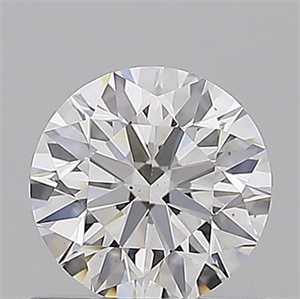 Foto Diamante Natural 0.70 quilates, Redondo , Color E, claridad VS2 y certificado GIA de