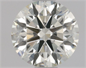 Natural Diamond 0.80 Carats, Round with Excellent Cut, L Color, SI1 Clarity and Certified by GIA