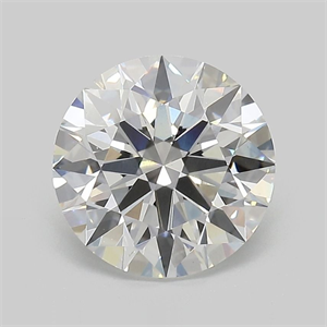 Picture of Lab Grown Diamond 3.32 Carats, Round with Ideal Cut, E Color, VS1 Clarity and Certified by IGI