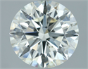 Natural Diamond 2.70 Carats, Round with Excellent Cut, I Color, SI1 Clarity and Certified by IGI