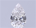 Diamante Natural 0.50 quilates, De pera , Color G, claridad VS1 y certificado GIA