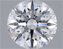 Del inventario de diamantes de laboratorio, 2.05 quilates, Redondo , Color D, claridad VVS2 y certificado IGI