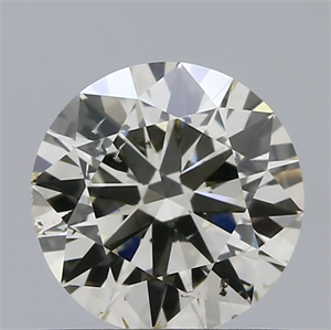 Picture of Natural Diamond 0.70 Carats, Round with Excellent Cut, J Color, SI1 Clarity and Certified by IGI