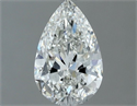 Natural Diamond 0.70 Carats, Pear with  Cut, H Color, VS2 Clarity and Certified by GIA