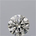 Natural Diamond 0.41 Carats, Round with Excellent Cut, H Color, VS1 Clarity and Certified by IGI