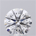 Lab Grown Diamond 2.90 Carats, Round with Ideal Cut, D Color, IF Clarity and Certified by IGI