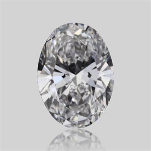 Foto Diamante Natural 0.30 quilates, Ovalado , Color D, claridad SI1 y certificado GIA de