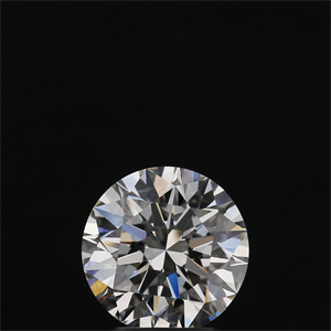 Picture of Natural Diamond 2.04 Carats, Round with Excellent Cut, H Color, VVS2 Clarity and Certified by GIA