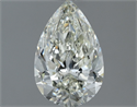 Natural Diamond 1.00 Carats, Pear with  Cut, J Color, VVS1 Clarity and Certified by IGI